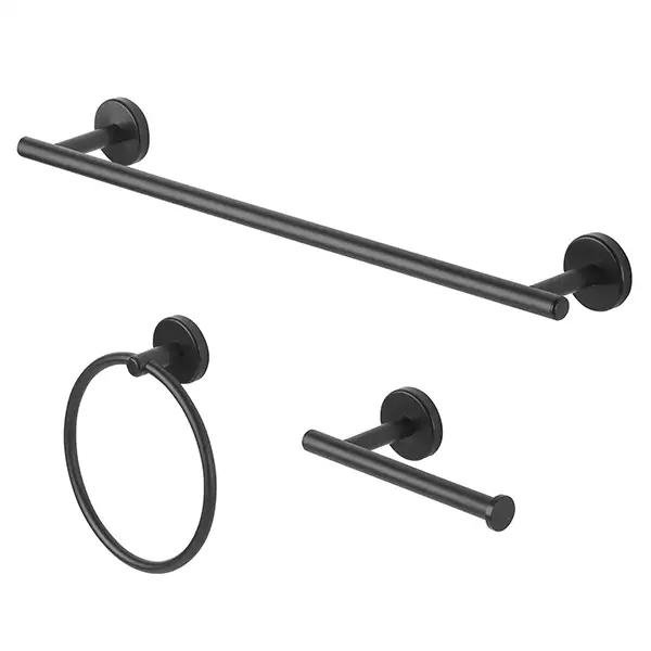 Allen+Roth Hardware Set (Matte Black)