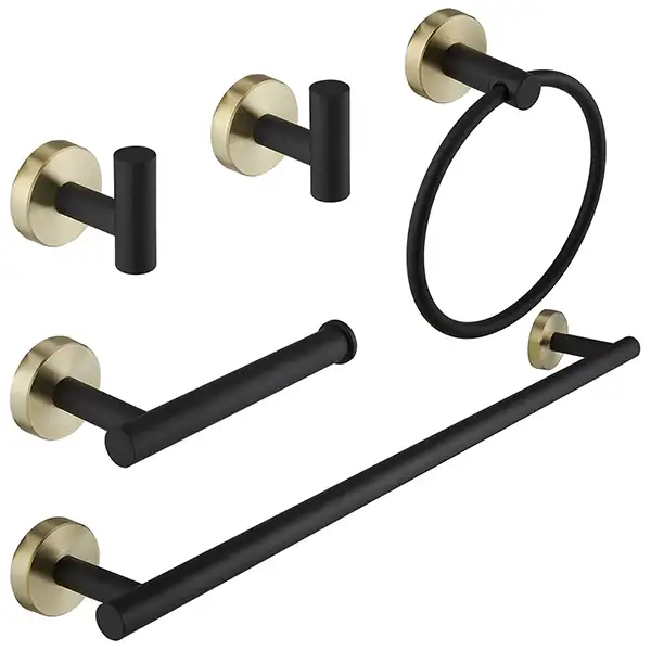 BWE Hardware Set (Black & Gold)