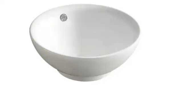 Noble Stone Vessel Sink (White)