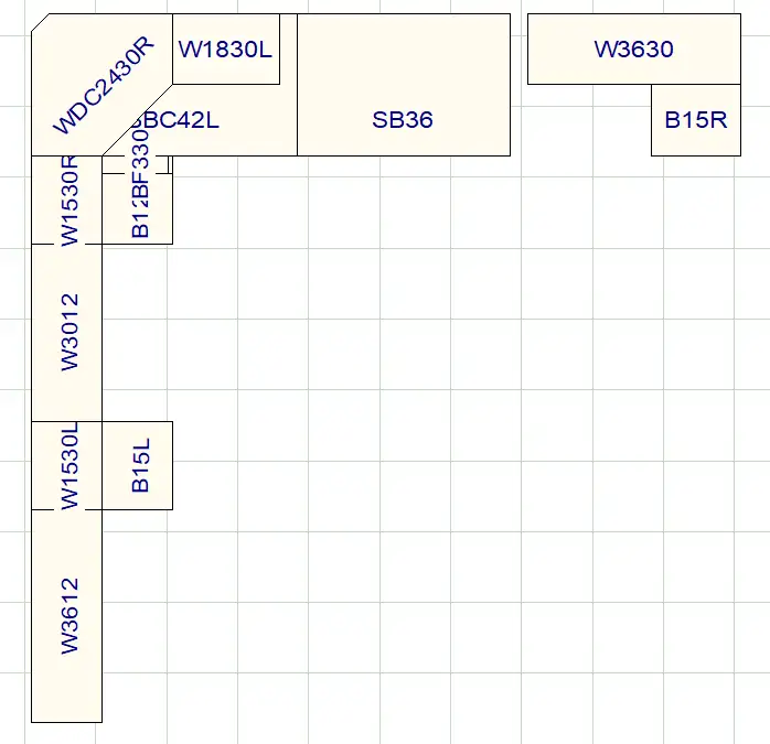 10x10 Kitchen Cabinets