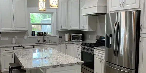 Glacier White (GW) Cabinets