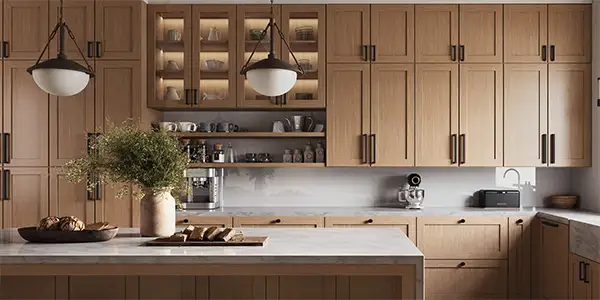 Homestead Oak Shaker (AH) Cabinets