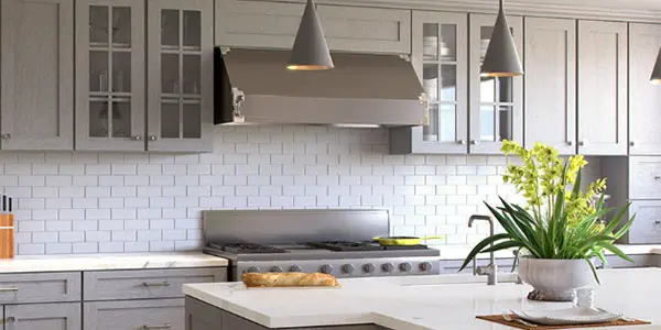Nova Light Grey Shaker (AN) Cabinets