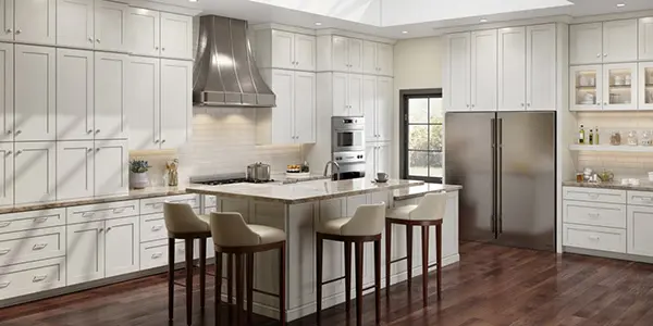 Dove White Shaker (DS) Cabinets