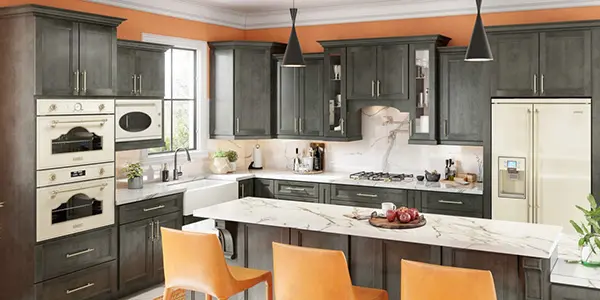 Smoky Gray (SM) Cabinets