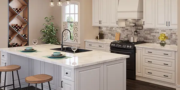 Torrance White (TW) Cabinets