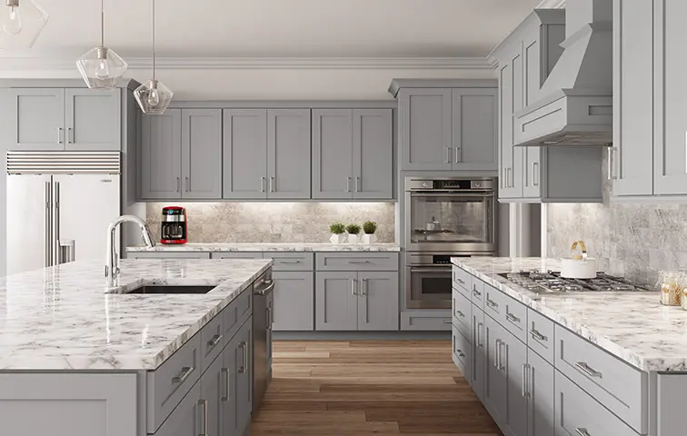 Lait Grey Shaker Example Kitchen