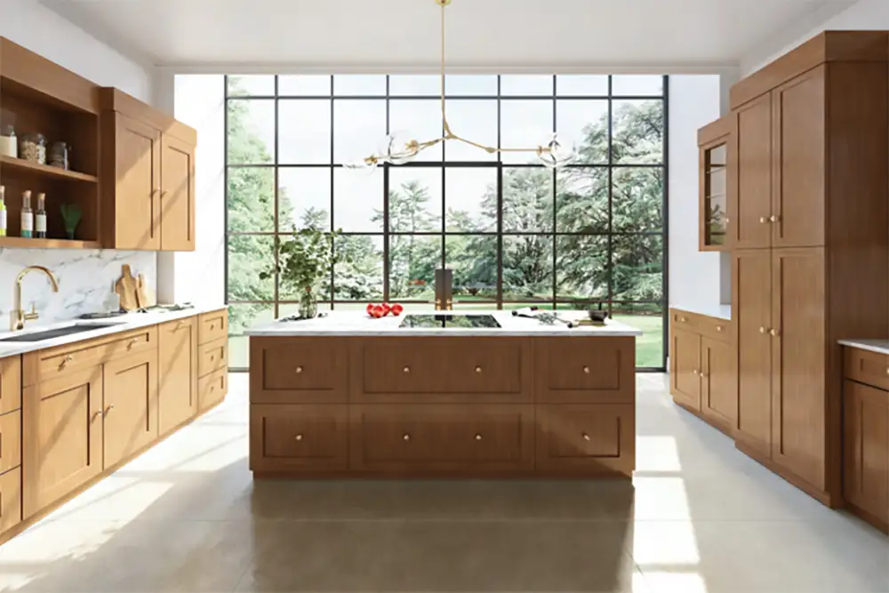 Woodland Brown Example Kitchen