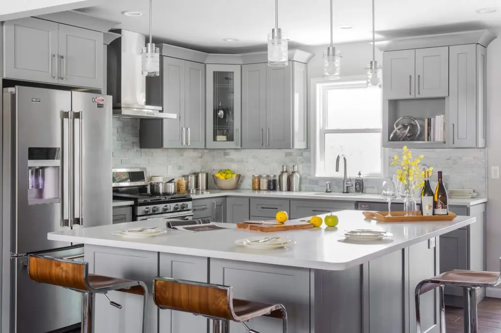 Gray Example Kitchen