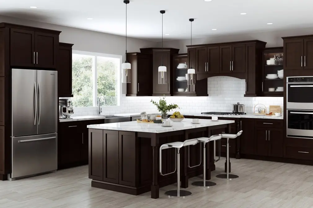 Ebony Shaker Example Kitchen