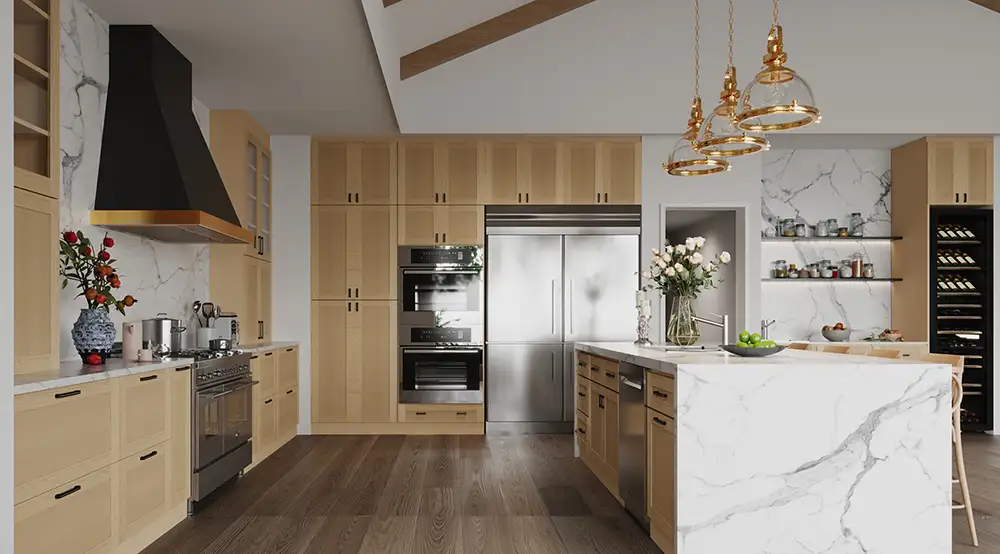 Lancaster Natural Example Kitchen