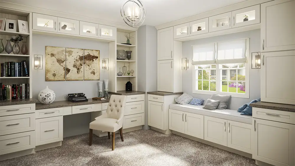 Shaker Antique White Example Kitchen