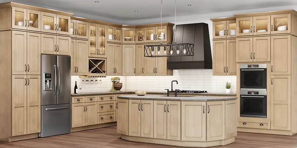 Shaker Honey Example Kitchen