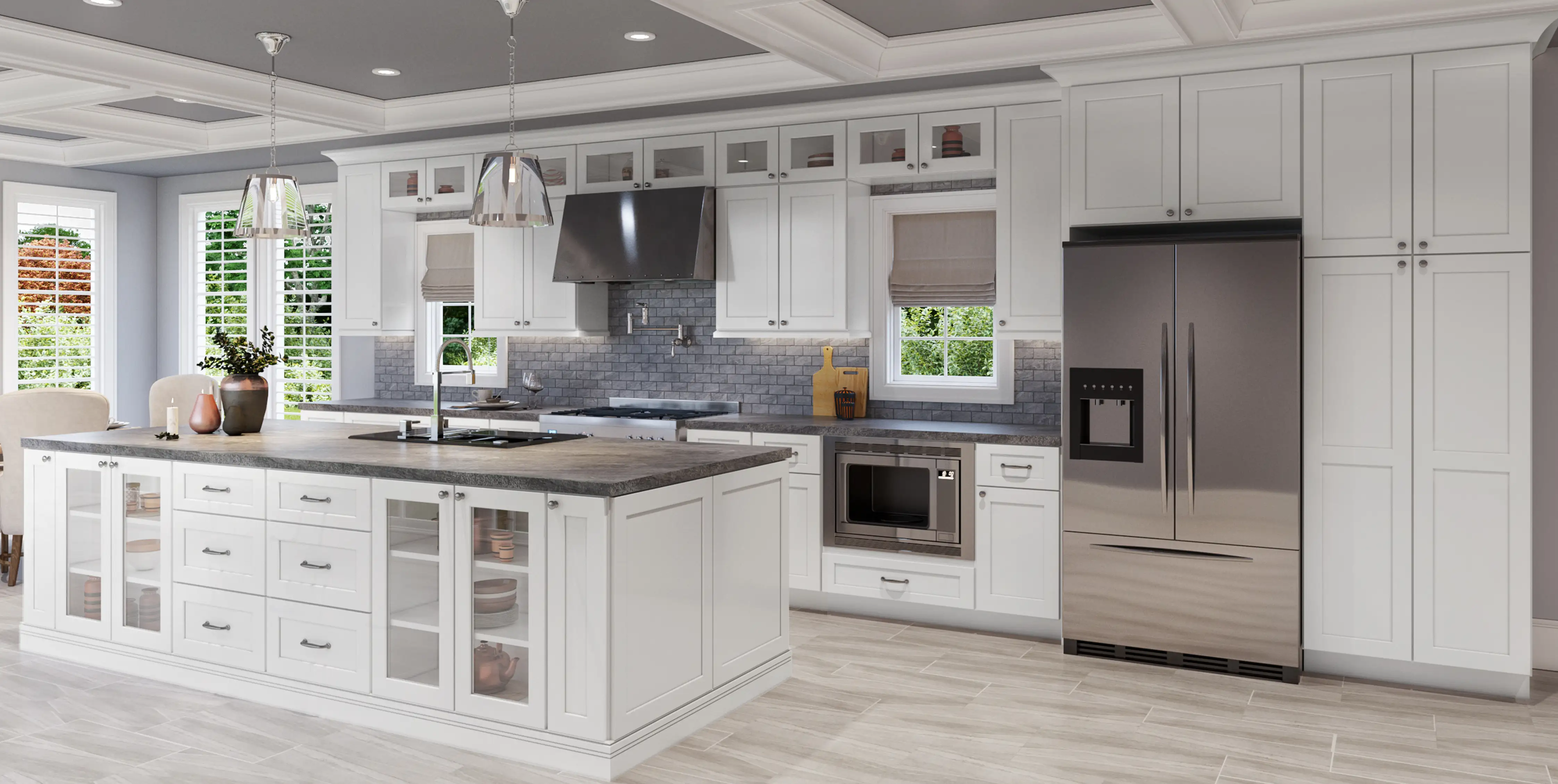 Shaker White Example Kitchen