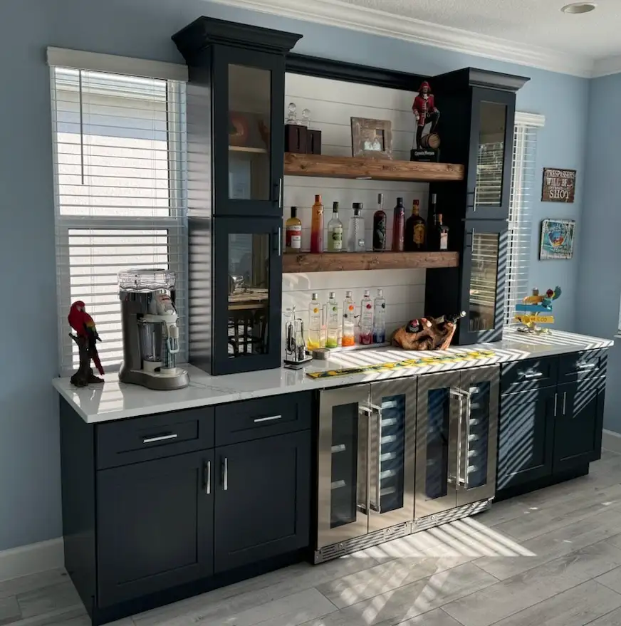 Blue Shaker Example Kitchen