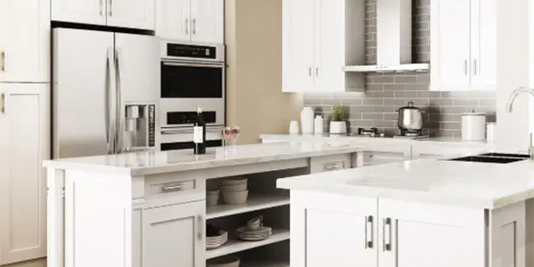 Pearl White (CP) Cabinets