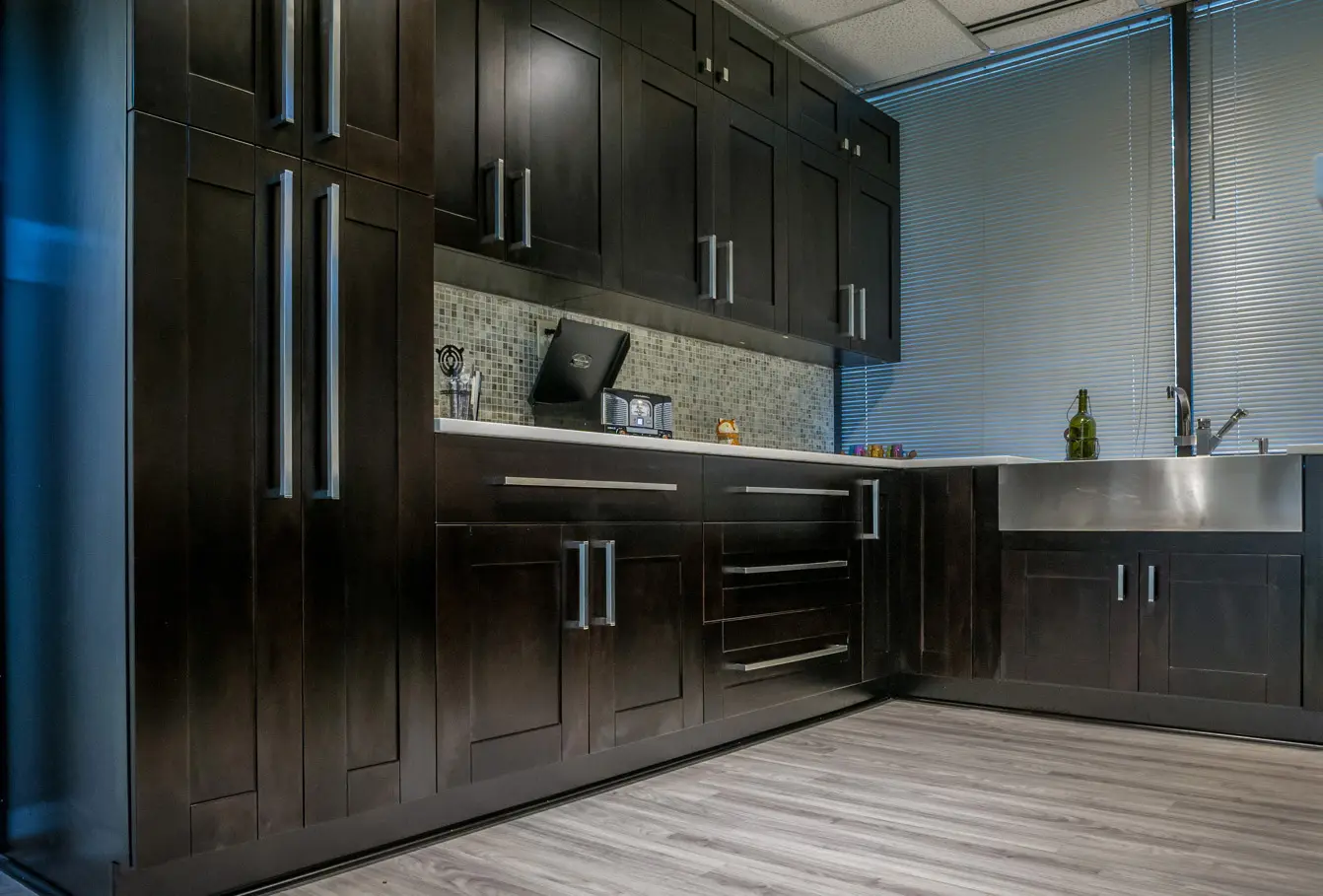 Anchester Espresso Cabinets Example Kitchen