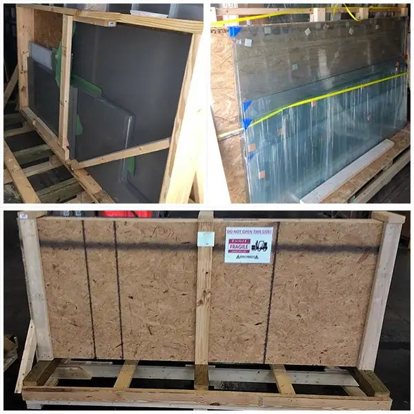 Quartz and Frameless Glass Packing