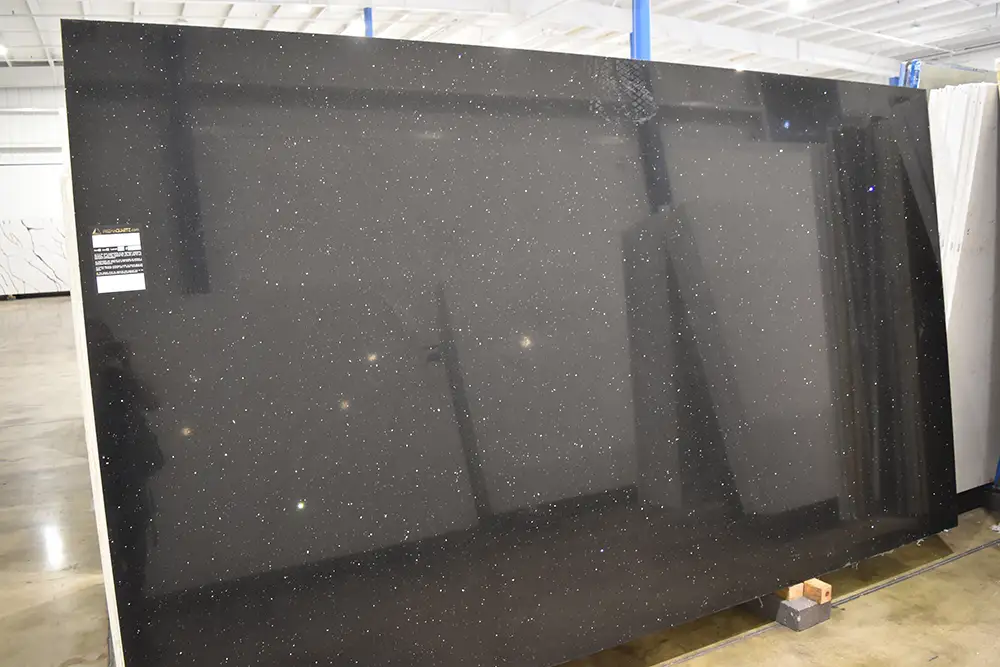 Black Galaxia Quartz Example