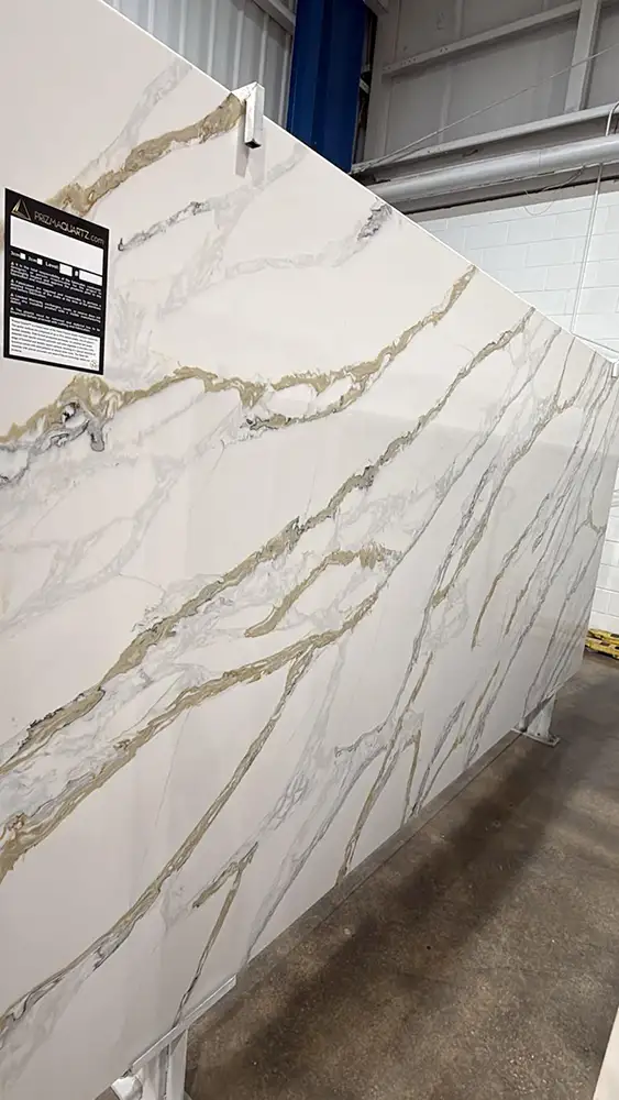 Calacatta Esplendido Quartz Example