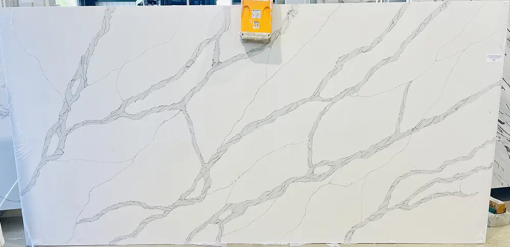 Calacatta New Fantasy Gold Quartz Example