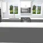 Innovation: Storm Gray with Shaker White