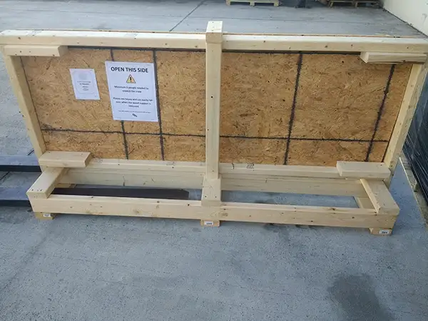 Sealed Crate of Glass