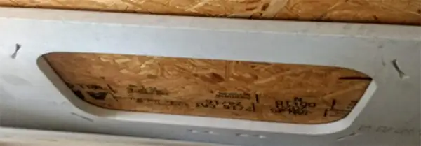 Underside Countertop Grooves