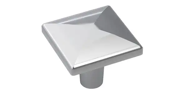 Square Cabinet Knob (Amerock: Chrome)