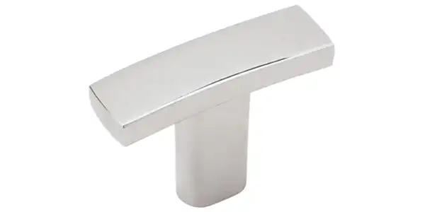 Rectangular Cabinet Knob (Amerock: Polished Chrome)