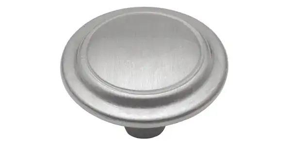 Mushroom Cabinet Knob (Hickory Hardware: Brushed Nickel)