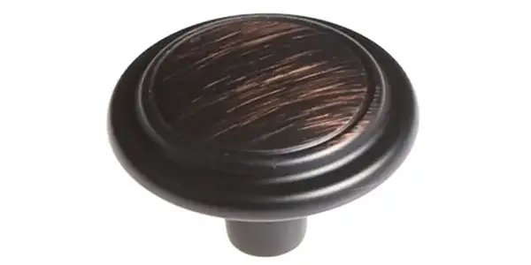 Mushroom Cabinet Knob (Hickory Hardware: Oil Rubbed Bronze)