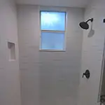 Frameless Glass Fixed Shower Panel