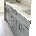 Forevermark: Lait Grey Shaker Vanity