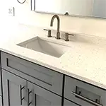 Forevermark: Lait Grey Shaker Vanity