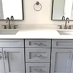 Forevermark: Lait Grey Shaker Vanity