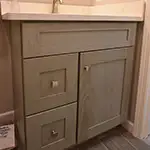 Forevermark: Nova Light Grey Shaker Vanity