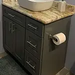 US Cabinet Depot: Shaker Grey Vanity