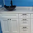 Forevermark: Uptown White Double Sink Vanity