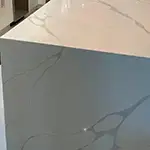 Calacatta Venetian Quartz (Waterfall)