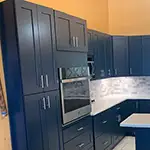 Jarlin: Aria Blue Kitchen Cabinets