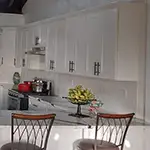 Jarlin: Dove White Shaker Kitchen Cabinets