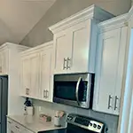 Forevermark: Ice White Shaker Kitchen Cabinets