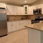 Forevermark: Ice White Shaker Kitchen Cabinets