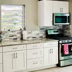 Forevermark: Ice White Shaker Kitchen Cabinets