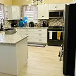 Forevermark: Ice White Shaker Kitchen Cabinets