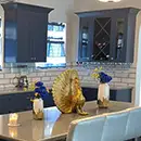 Innovation: Imperial Blue Kitchen Cabinets