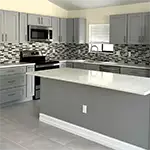 Forevermark: Lait Grey Shaker Kitchen Cabinets