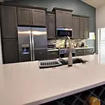 Forevermark: Midtown Grey Kitchen Cabinets