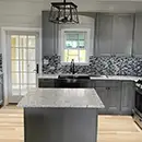 Forevermark: Midtown Grey Kitchen Cabinets